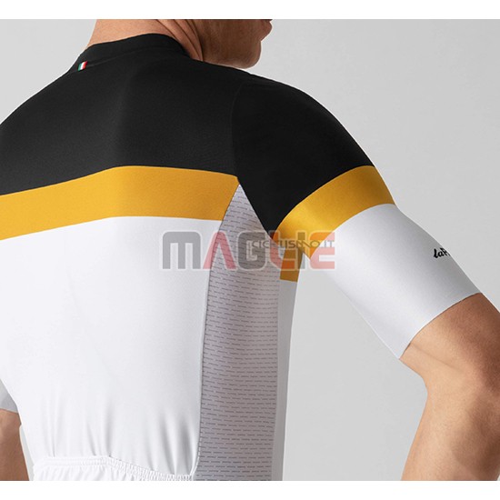 Maglia La Passione Manica Corta 2019 Nero Giallo Bianco - Clicca l'immagine per chiudere